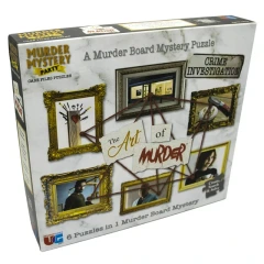 Murder Mystery Case Files Puzzles - A Murder Board Mystery Puzzle - The Art Of Murder